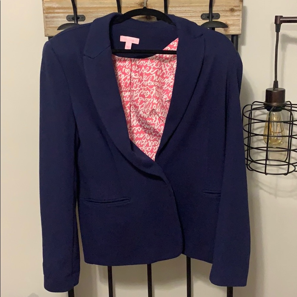 Navy Lilly Pulitzer blazer